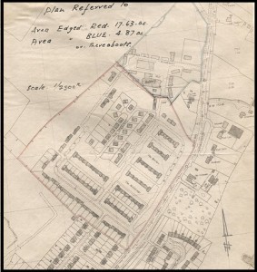 Many of the hutments replaced by permanent houses