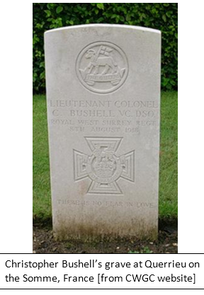 Christopher Bushell - Grave