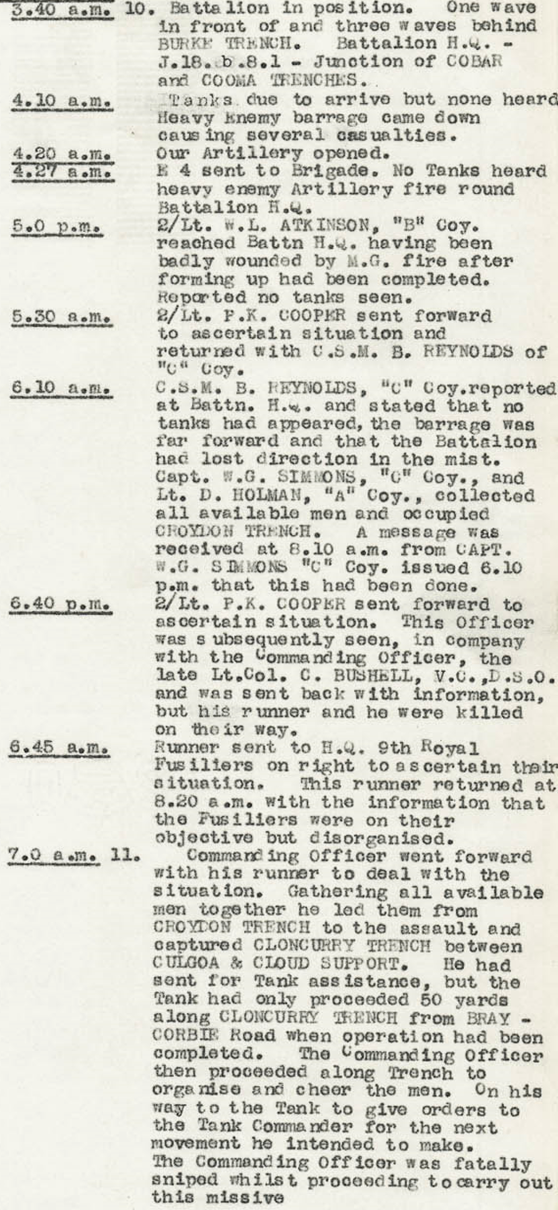 Christopher Bushell appendix 2