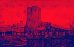 Neston old church red