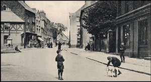 High Street, the old Navvy Mission Hall at the top of the road.