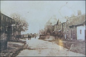 Early 20th century photo of Mealors farm (centre), formerly Soanes (hence Shones Croft).