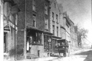 High Street. Saddlers and harness makers, John Johnson or Colonel Lloyd.