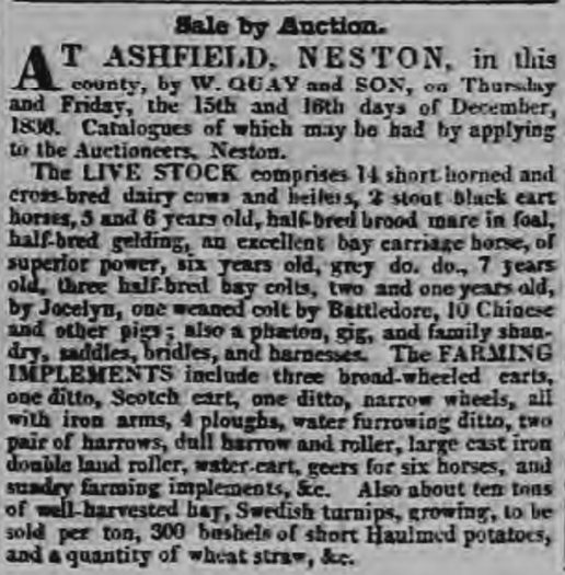 Chester Chronicle - Friday 09 December 1836 Image © THE BRITISH LIBRARY BOARD. ALL RIGHTS RESERVED.