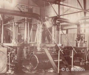 George Weir Bridson at work in South Africa, 1890s